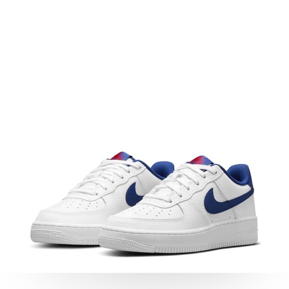royal blue and white air forces